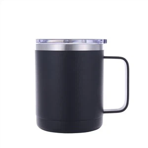Edelstahlkaffeetasse mit Griff