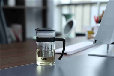 Neue Tee-Ei-Tasse aus Glas