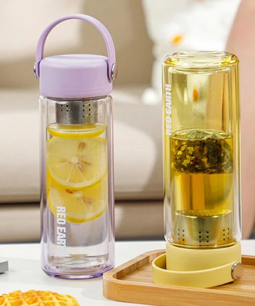 Wasserflasche aus Glas